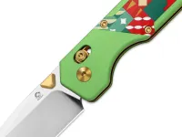 Складной нож Kizer Christmas Militaw, сталь S45VN, рукоять алюминий/G10, ограниченная серия