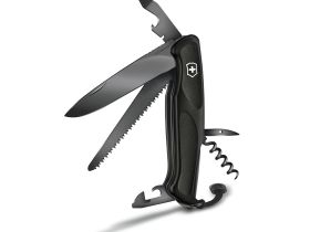 Нож перочинный Victorinox RangerGrip55 Onyx Black (0.9563.C31P), 12 функций