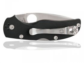 Складной нож Spyderco Native 5, сталь Crucible CPM® S30V™ рукоять G10, чёрный
