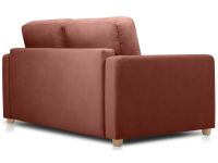 Диван прямой Бруквиль Велюр Терракотовый