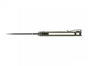 Автоматический складной нож Kershaw Launch 16, сталь CPM-M4 с покрытием Cerakote, рукоять алюминий/trac-tec, оливковый