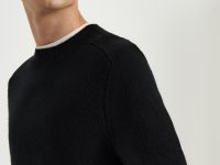 Джемпер прямого силуэта с добавлением шерсти