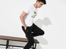 Мужские флисовые брюки Lacoste для спорта Tennis