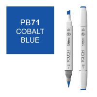 Маркер спиртовой BRUSH Touch Twin цв. PB71 синий кобальт
