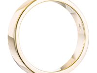 Гладкое кольцо из желтого золота э0300кц01172200