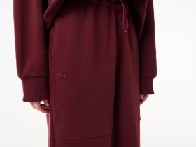 Женские прямые спортивные брюки Lacoste с высокой талией