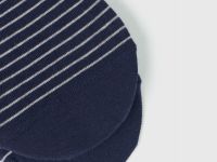 Подследники в полоску, 2 пары, Синий