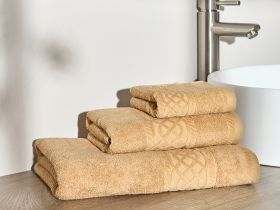 Полотенце махровое Costanza, горчица