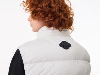 Мужской стёганный жилет Lacoste с высоким воротом