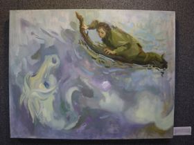 В Якутске открылась выставка Миры Аргуновой «Легенды солнечной Туймаады»