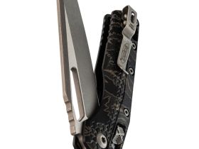 Складной нож Microtech MSI, сталь М390, рукоять полимер, темный камуфляж