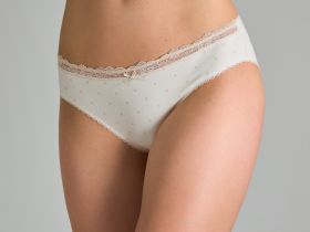 Набор трусов Slip, бежевый/белый