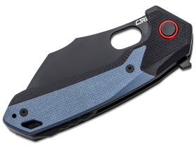 Раскладной нож CJRB Caldera PVD, сталь AR-RPM9, рукоять G10, черный/серый