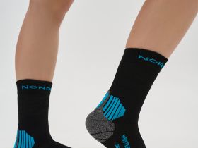Носки Winter Run Black/Light Blue
