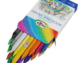 Набор мелков восковых Гамма "Классические" 18 цв, трехгранные, картон. упак., европодвес