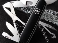 Нож перочинный Victorinox Climber, сталь X55CrMo14, рукоять Cellidor®, черный, 14 функций, 91мм