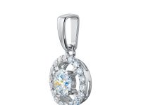 Подвеска из белого золота э4712пд04210018