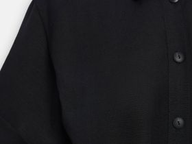 Платье А-силуэта с поясом на кулиске