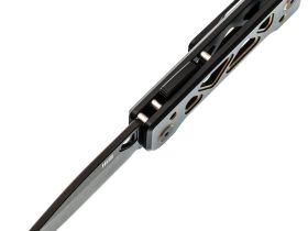 Складной нож WE Knife Tyro, сталь CPM 20CV, рукоять титан, черный