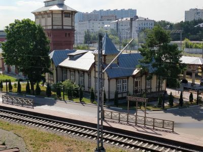 Ансамбль паровозного депо станции "Подмосковная" Московско-Виндавской железной дороги, 1901 г., архитектор Ю.Ф.Дидерикс