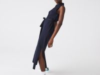 Женское платье-поло Lacoste с поясом