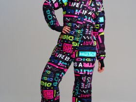 Комбинезон текстильный с полиуретановым покрытием для девочек