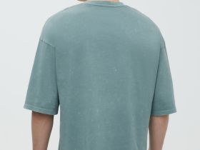 Футболка из хлопка с принтом