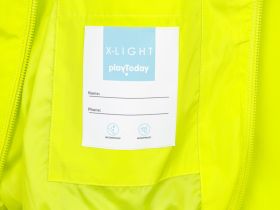 Куртка текстильная с полиуретановым покрытием для девочек (ветровка)