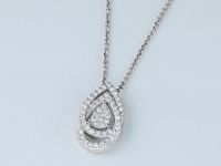 Подвеска из белого золота э4712пд04210025
