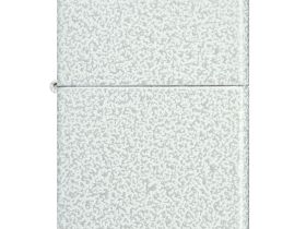 Зажигалка ZIPPO Classic с покрытием Glacier, латунь/сталь, белая, матовая, 38x13x57 мм