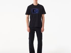 Мужская футболка Lacoste классического кроя