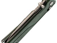 Cкладной нож SRM Rubik Large 7228B-MG, сталь 14C28N, рукоять микарта, зеленый