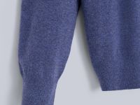 Джемпер прямого силуэта с округлым вырезом