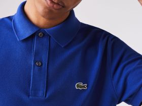 Мужское поло Lacoste L.12.12 приталенного кроя