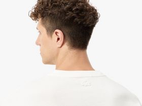 Мужская футболка Lacoste оверсайз из органического хлопка