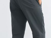 Утеплённые брюки со стопперами, Серый