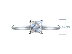 Кольцо из белого золота э4712кц05241151