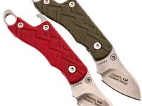 Набор из двух складных ножей KERSHAW Cinder, сталь 3Cr13MoV, рукоять термопластик GFN, красный/зеленый
