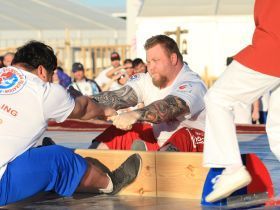 Абсолютный чемпион мира по мас-рестлингу 2019 года – Олег Сылка из Украины