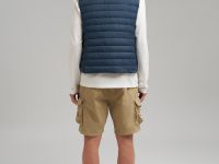 Стеганый пуховый жилет