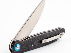 Складной нож Bestech Knives ASCOT, D2, Черно-серый карбон