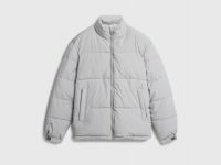 Утеплённая куртка с воротником-стойкой, Серый