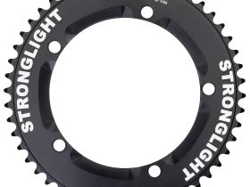 Звезда системы Stronglight Type S / TK Track 7075-T6 1 скорость, цепь 1/2"x1/8" (черный 46 BCD 144 мм)