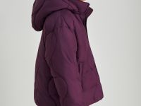 Утепленная куртка с воротником-стойкой