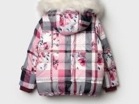 Комплект текстильный с полиуретановым покрытием для девочек: куртка, полукомбинезон