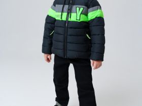 Куртка текстильная с полиуретановым покрытием для мальчиков