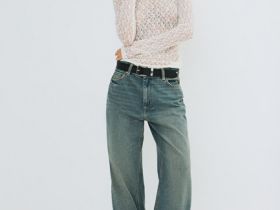 Лонгслив из кружева, Белый