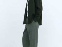 Брюки из микротвила, Зеленый