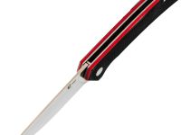 Складной нож Амур Техно малый, сталь N690, рукоять G10 черно-красный