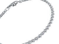 Браслет из белого золота с бриллиантами э4701бр04184700